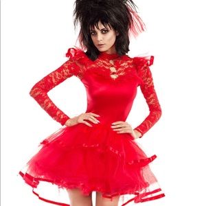 Lydia Deetz Beetlejuice Halloween Costume Size Small Yandy Beetle Bride